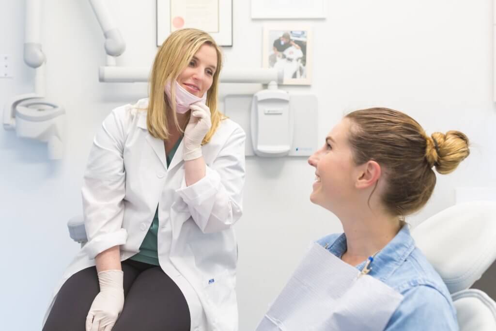 cosmetic dentist answering FAQs